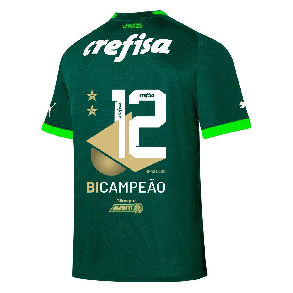 Camisa Palmeiras Dodeca Bicampeão Brasileiro 2022/23