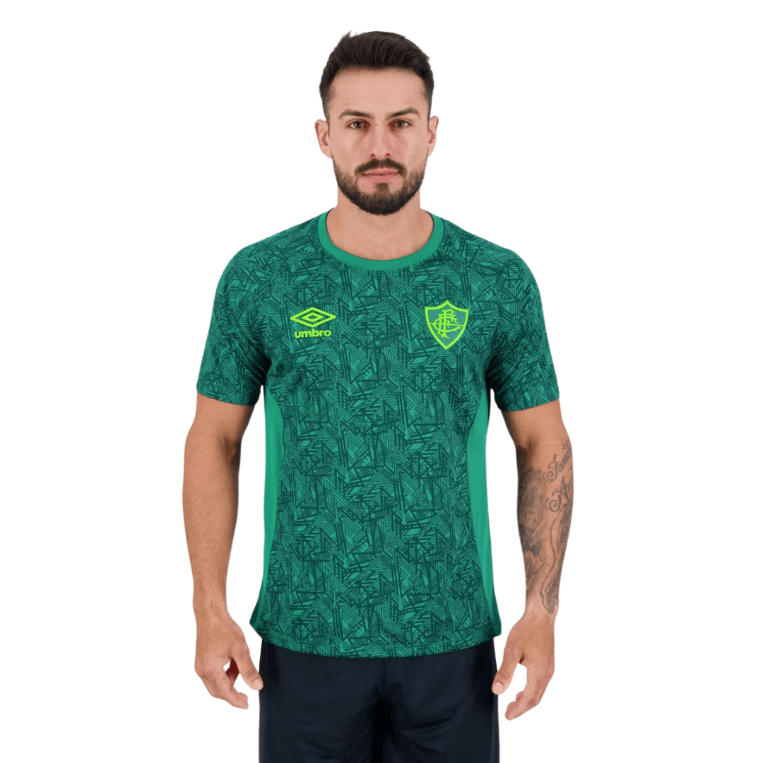 Camisa Fluminense Umbro 2024/25 Treino Verde