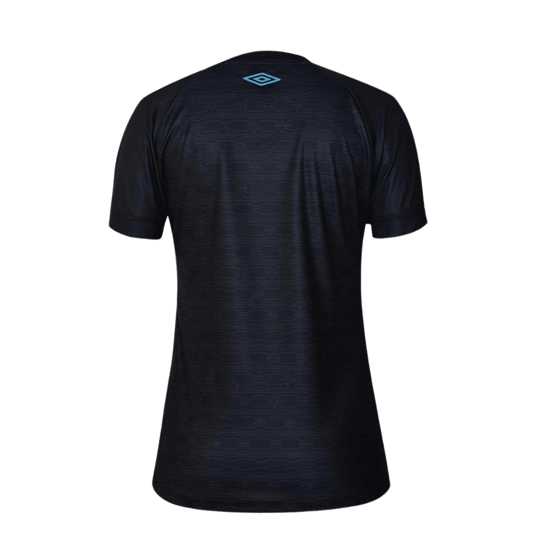 Camisa III Feminina Grêmio Umbro 2023/24 Preta