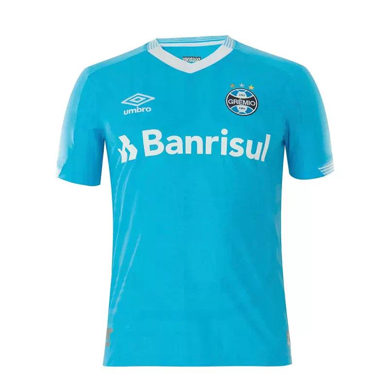 Camisa Grêmio Umbro Suárez 2022/23 Azul Celeste
